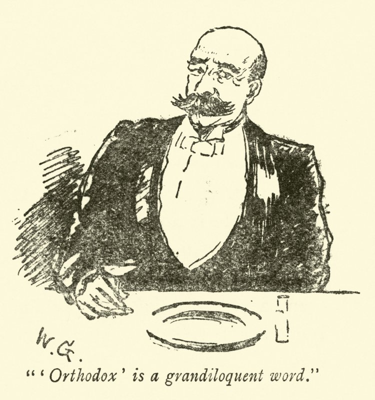 "Ortodoksinen" on mahtipontinen sana. tekijältä Weedon Grossmith