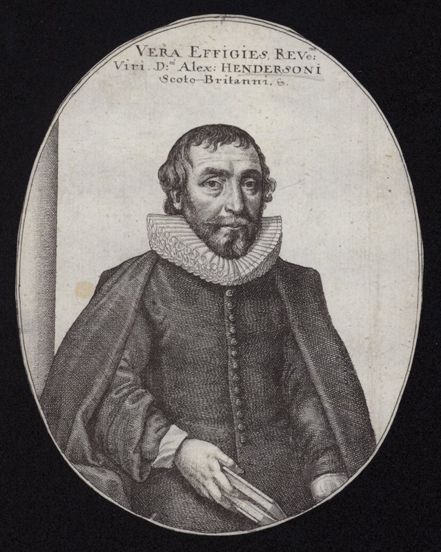 Pastori Alexander Henderson tekijältä Wenceslaus Hollar