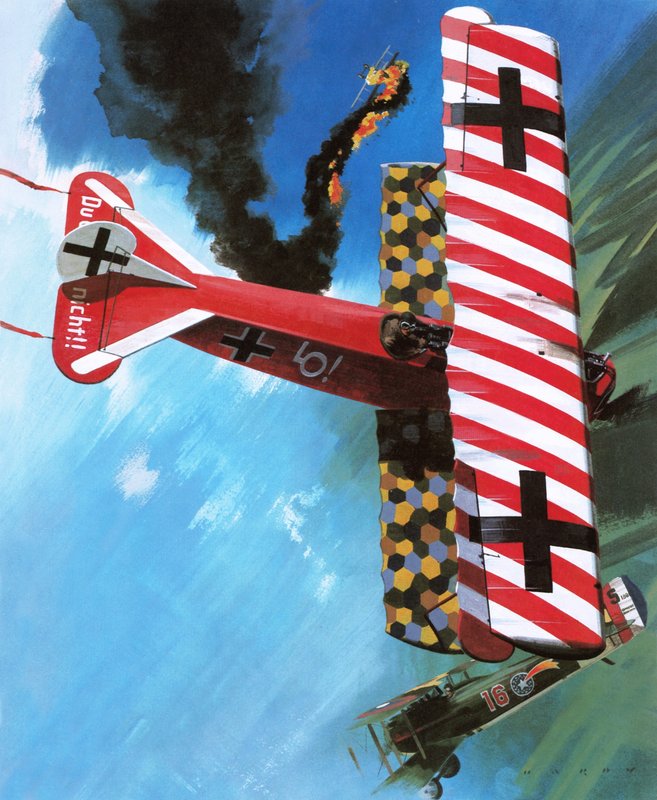 Fokker D VII tekijältä Wilf (20th century) Hardy
