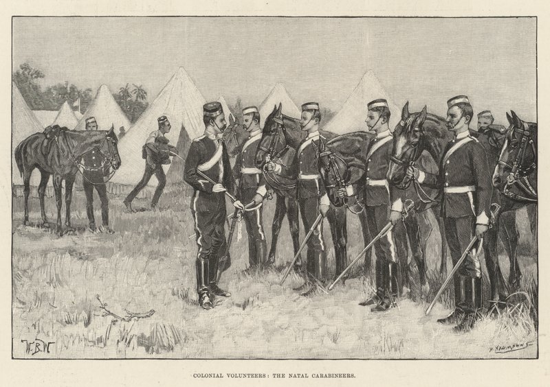 Colonial Volunteers, Natal Carabineers tekijältä William Barnes Wollen
