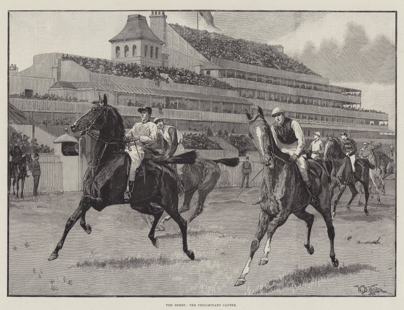 Derby, alustava Canter tekijältä William Barnes Wollen