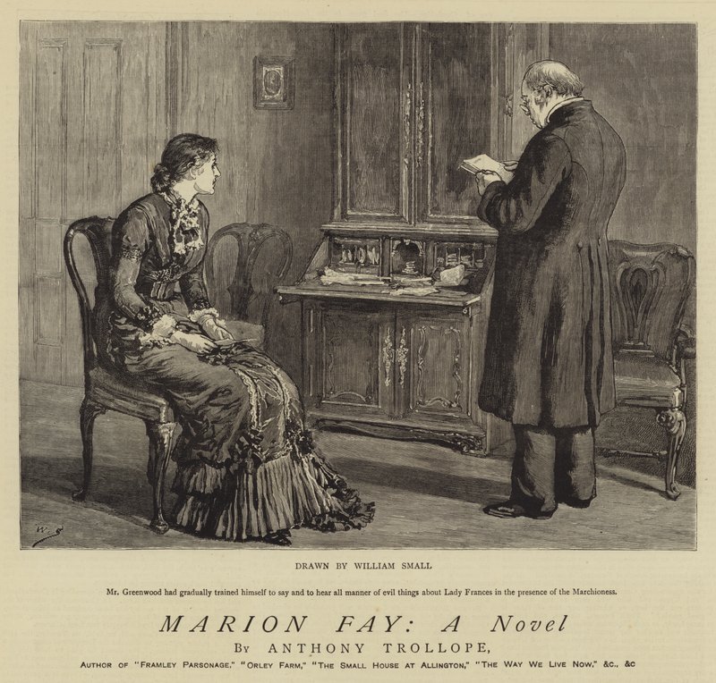 Marion Fay, romaani tekijältä William Small