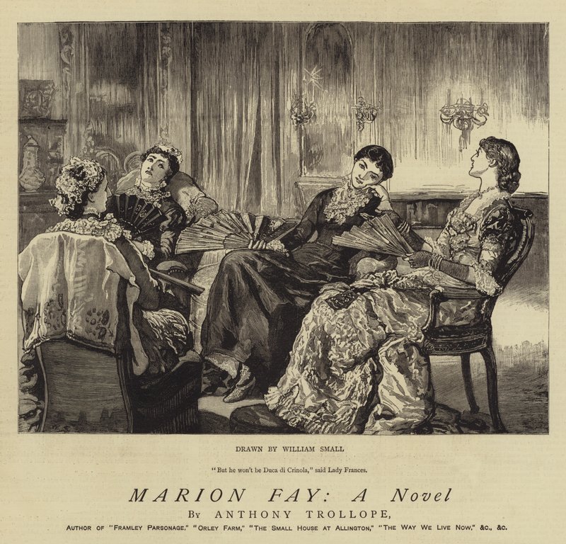 Marion Fay; Novelli tekijältä William Small