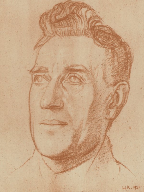 Oh Davies (litho) tekijältä William (after) Rothenstein