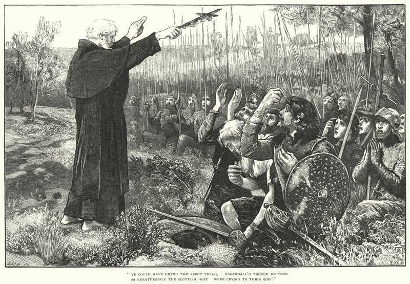 Bannockburnin taistelu (kaiverrus) tekijältä William (after) Small