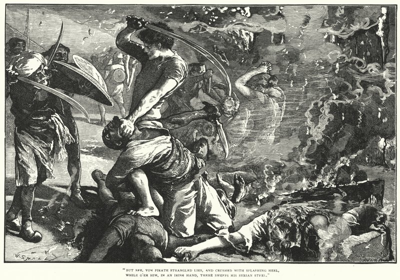 The Sack of Baltimore (kaiverrus) tekijältä William (after) Small