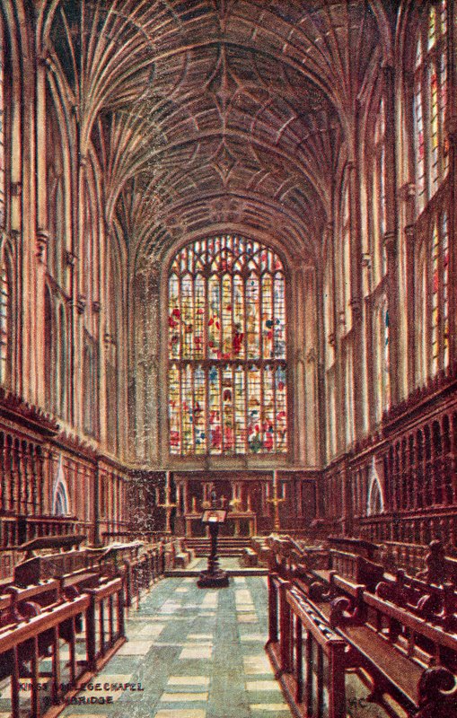 Kings Collegen kappeli, Cambridge tekijältä William Affleck Carruthers