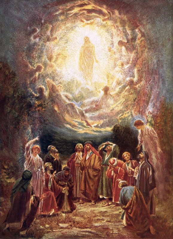 Jeesus nousemassa taivaaseen tekijältä William Brassey Hole