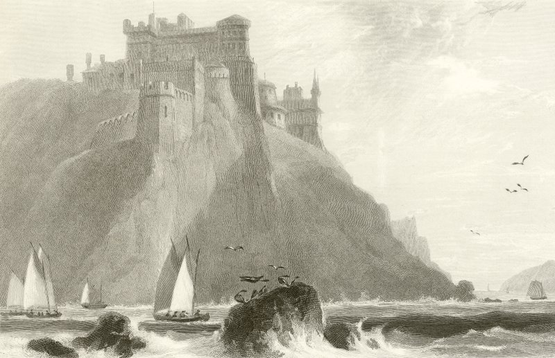 Culzeanin linna, Ayrshire, Skotlanti tekijältä William Daniell