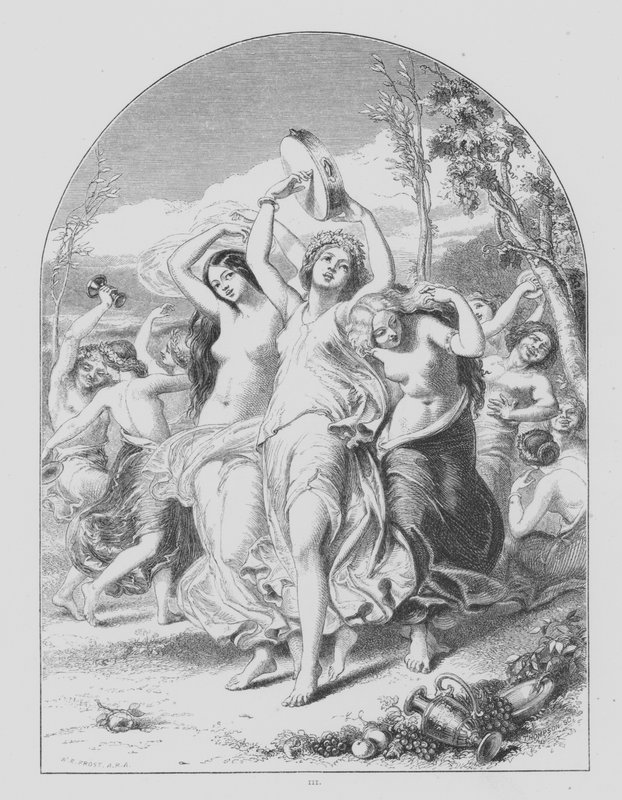 John Milton, L’Allegro (kaiverrus) tekijältä William Edward Frost