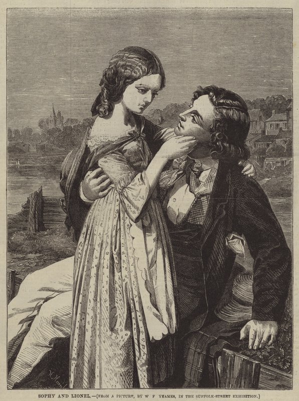 Sophy ja Lionel tekijältä William Frederick Yeames