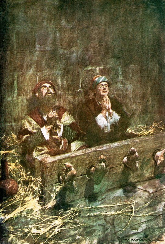 Paavali ja Silas vankilassa tekijältä William Hatherell