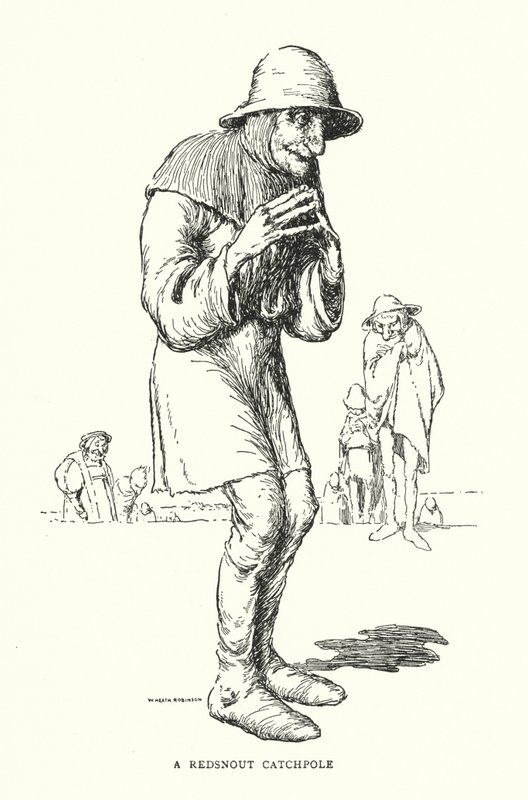 Redsnout Catchpole (litho) tekijältä William Heath Robinson