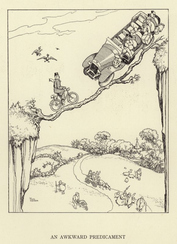 Hankala ahdinko tekijältä William Heath Robinson