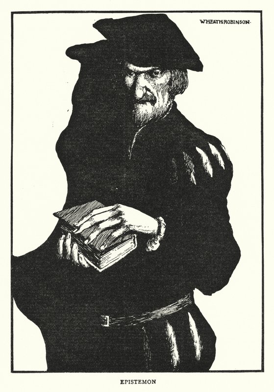 tieteen (litho) tekijältä William Heath Robinson