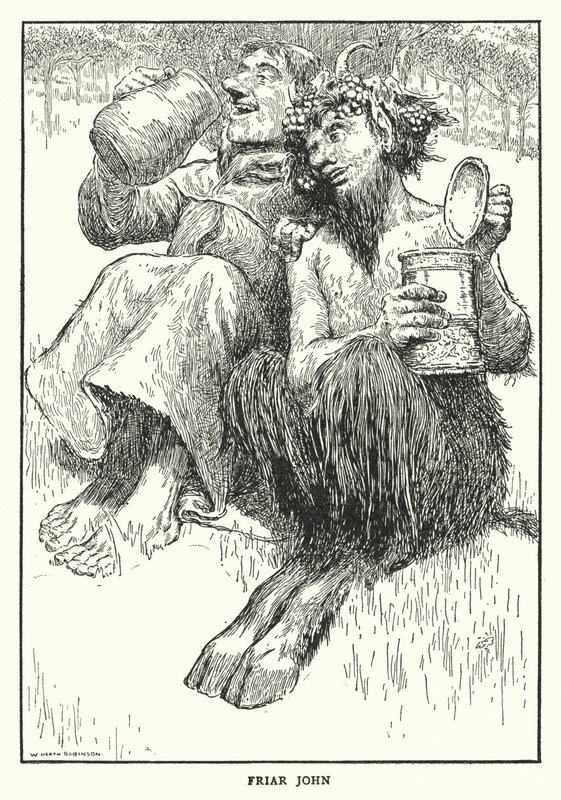 Friar John (litho) tekijältä William Heath Robinson