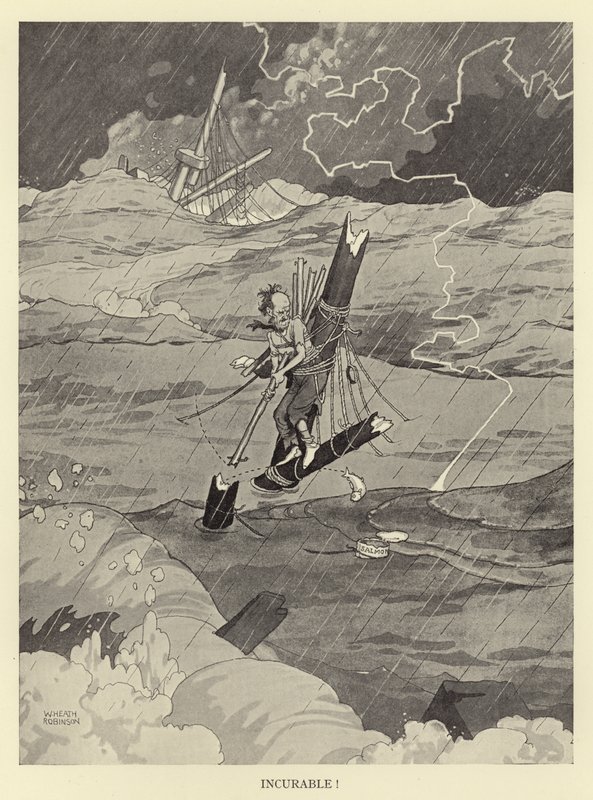Parantumaton tekijältä William Heath Robinson