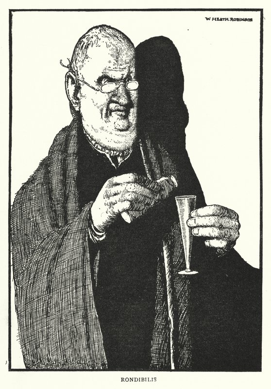 Rondibilis (litho) tekijältä William Heath Robinson