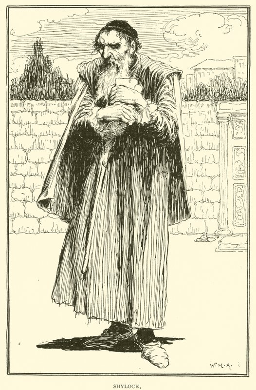 Shylock tekijältä William Heath Robinson