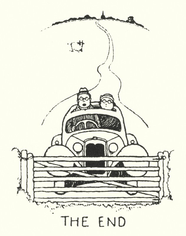 Loppu (litho) tekijältä William Heath Robinson