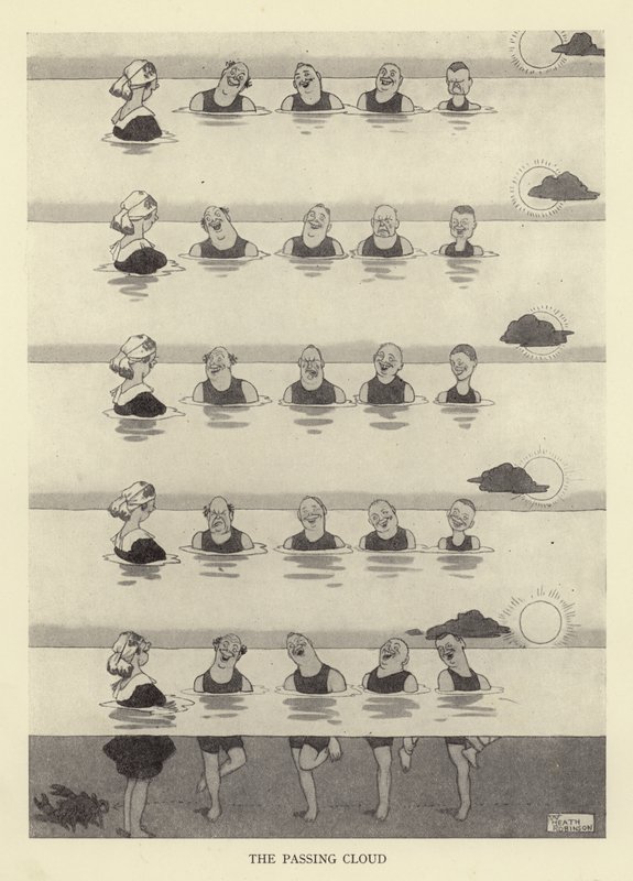 Ohittava pilvi tekijältä William Heath Robinson