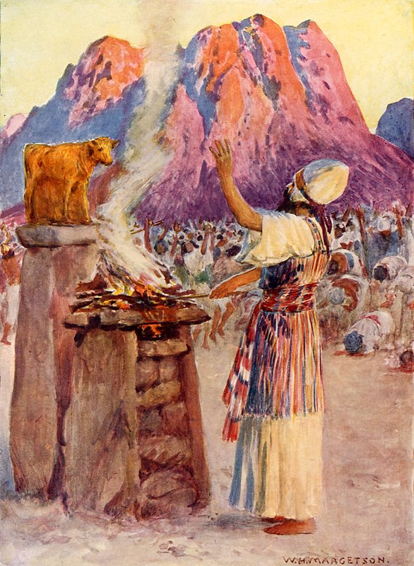 Kultainen vasikka tekijältä William Henry Margetson