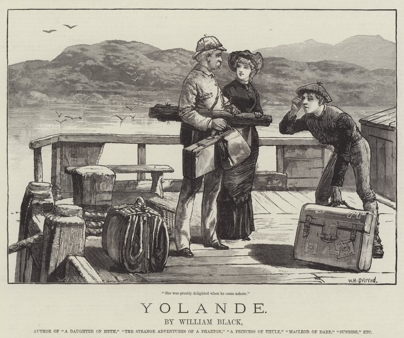 Yolande, kirjoittanut William Black tekijältä William Heysham Overend