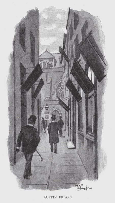 Austin Friars (litho) tekijältä William Luker