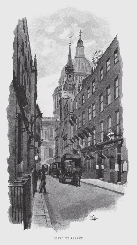 Walting Street (litho) tekijältä William Luker