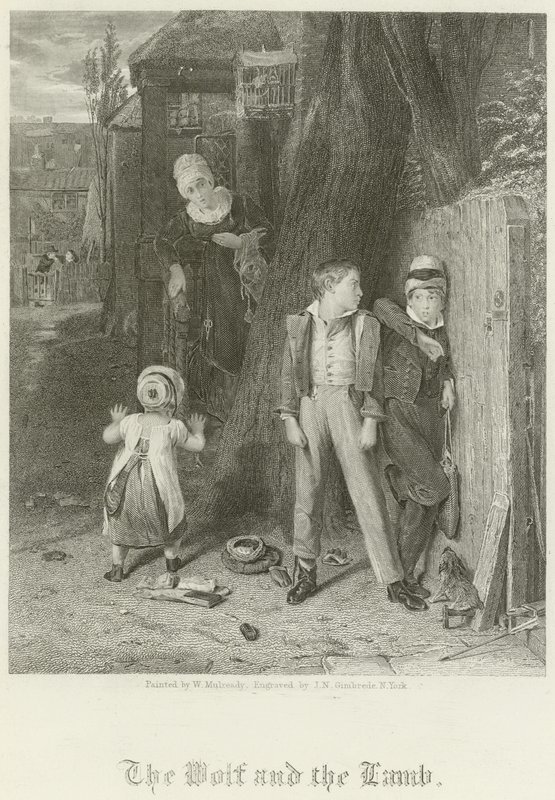Susi ja lammas tekijältä William Mulready
