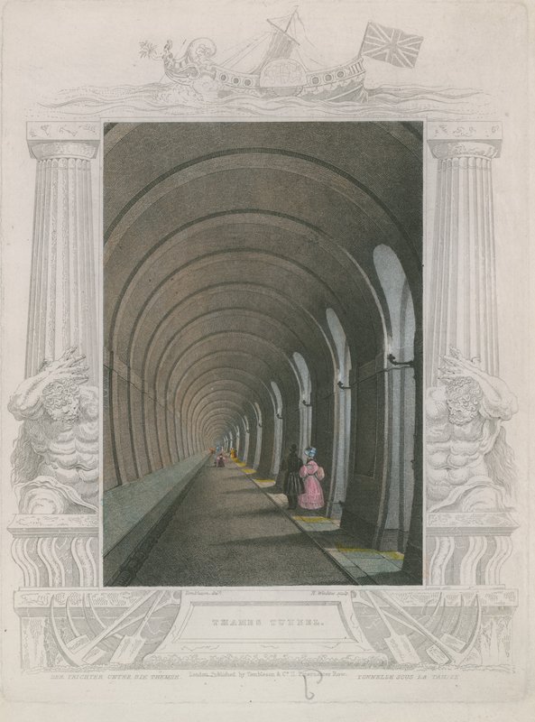 Thamesin tunneli tekijältä William Tombleson