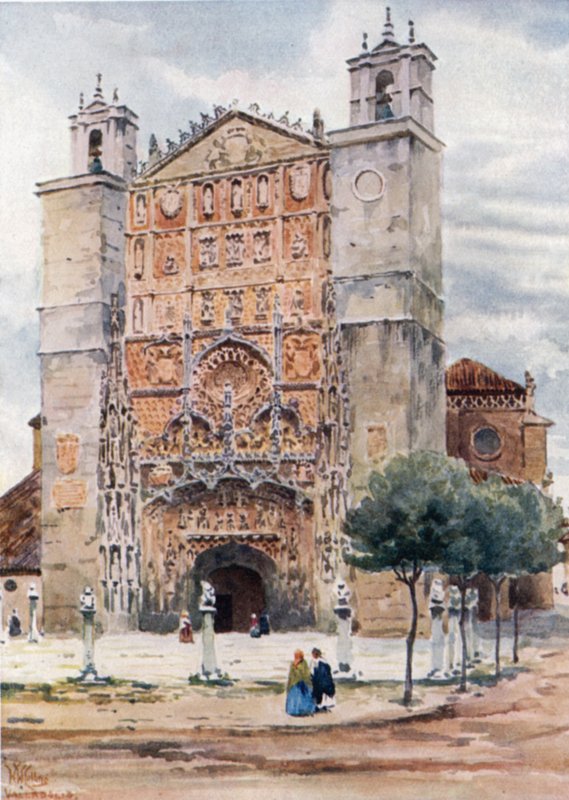 Valladolid, St. Paul (värikuva) tekijältä William Wiehe Collins