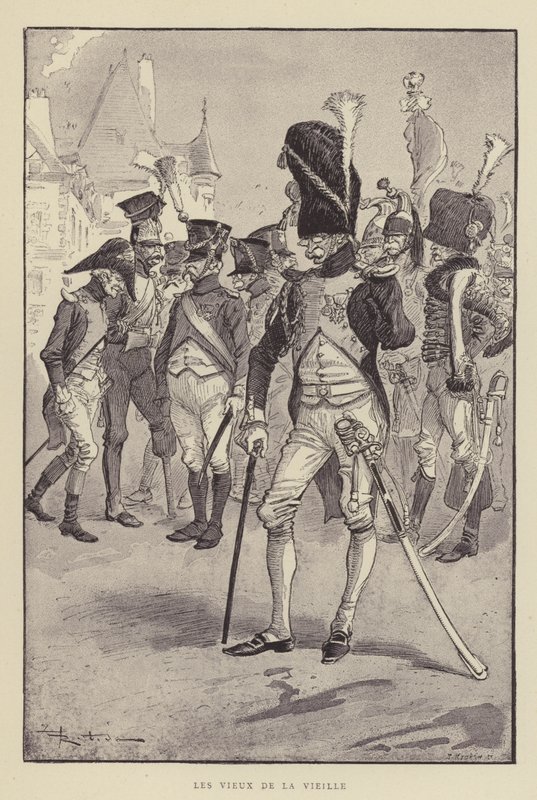 Vanhat tekijältä after Albert Robida