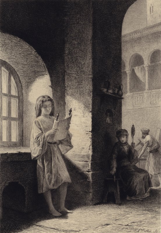 Jeesus-lapsi tekijältä after Albert Robida