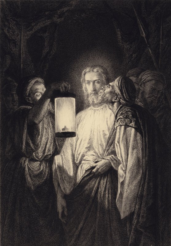 Juudaksen petos tekijältä after Albert Robida