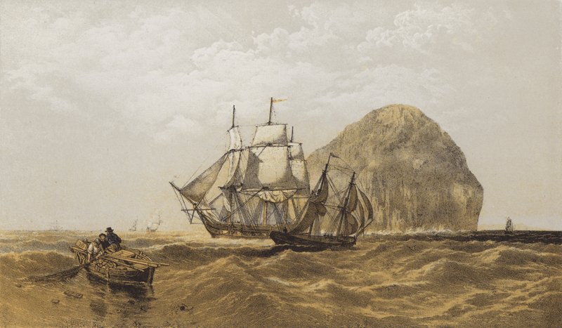 Ailsa Craig (chromolitho) tekijältä after C. Stanfield