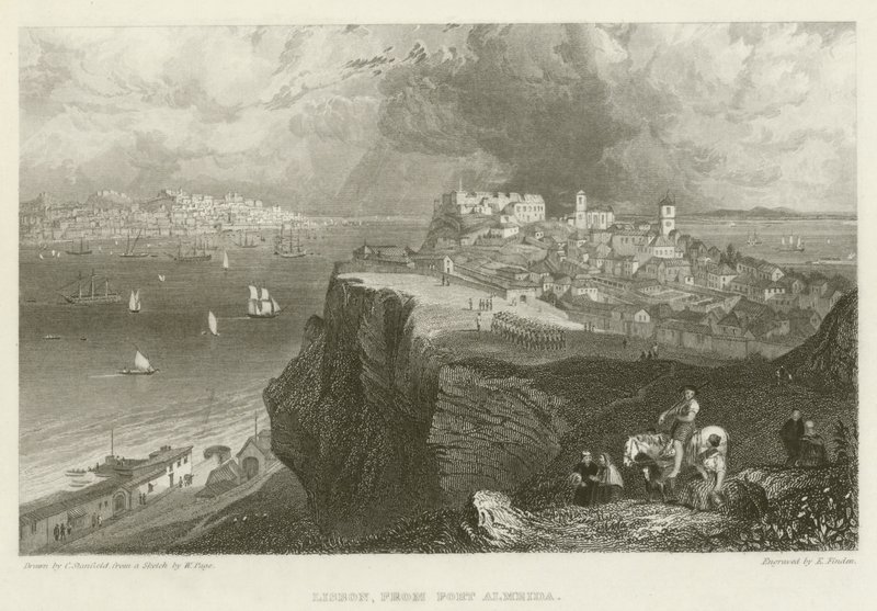 Lissabon, Fort Almeidasta tekijältä after C. Stanfield