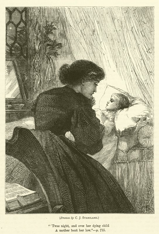 Kuoleva lapsi tekijältä after Charles J. Staniland