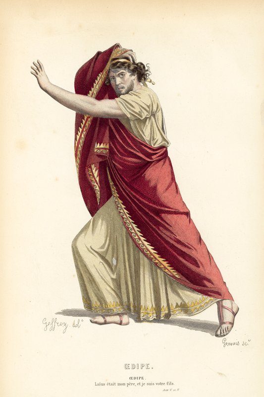Oidipus tekijältä after Edmond A.F. Geffroy