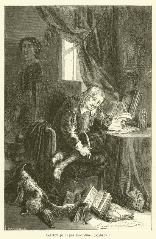 Itse maalaama Scarron, Scarron tekijältä after Emile Antoine Bayard