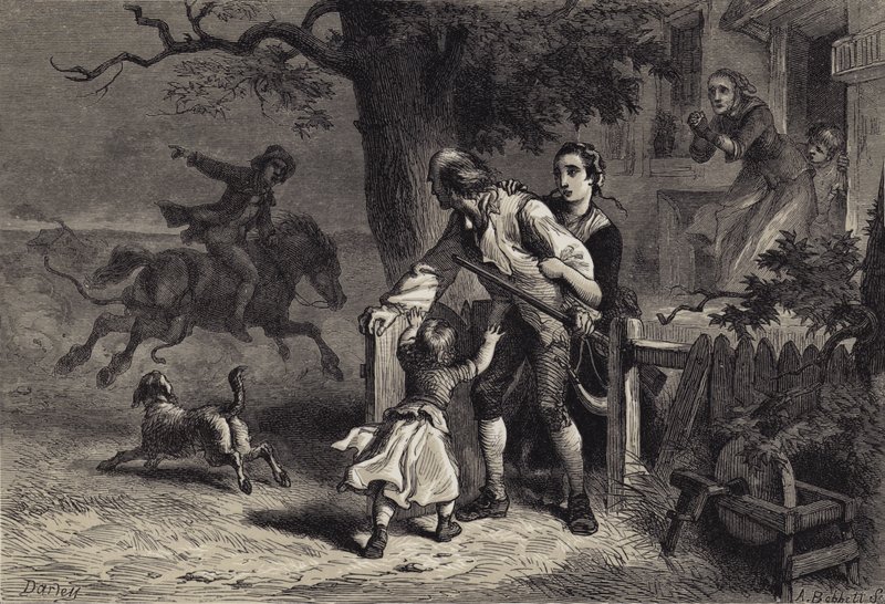 Kutsu aseisiin tekijältä after Felix Octavius Carr Darley