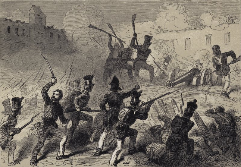 Montereyn valloitus tekijältä after Felix Octavius Carr Darley