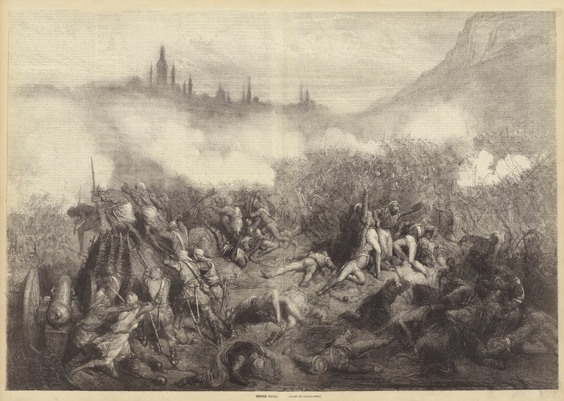 Ennen Delhiä tekijältä Gustave after Dore