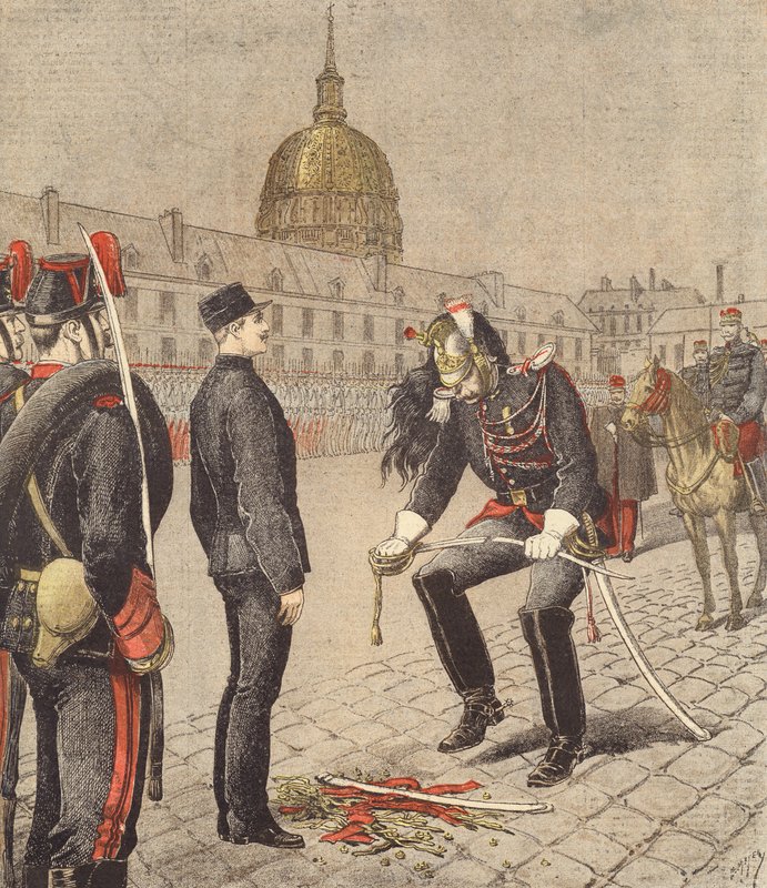 Alfred Dreyfusin rappio. tekijältä after Henri Meyer