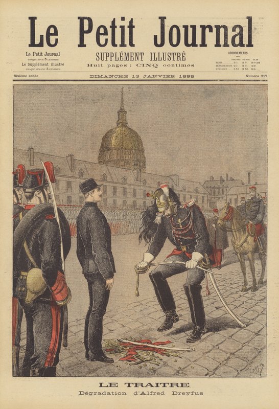 Alfred Dreyfusin rappio. tekijältä after Henri Meyer