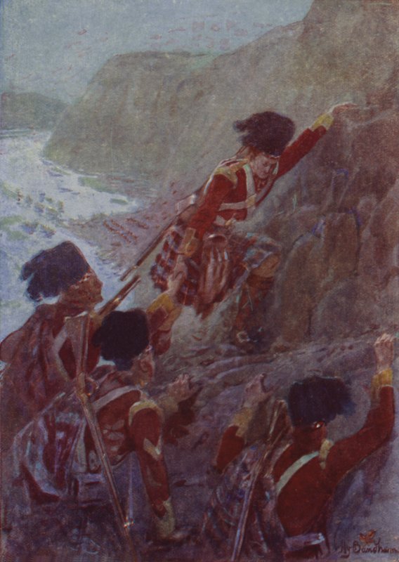 Quebecin vangitseminen tekijältä after Henry Sandham