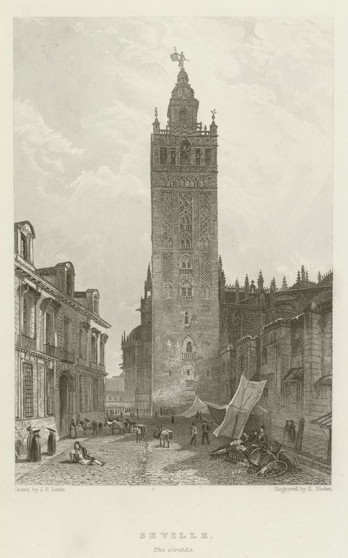 Sevilla, Giralda tekijältä after John Frederick Lewis