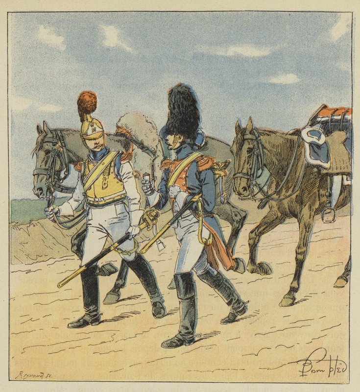 Karabinieri, 1806-1812 tekijältä after Louis Charles Bombled