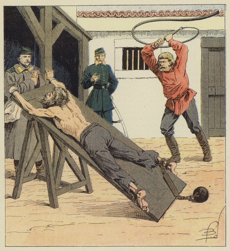 Knout tekijältä after Louis Charles Bombled