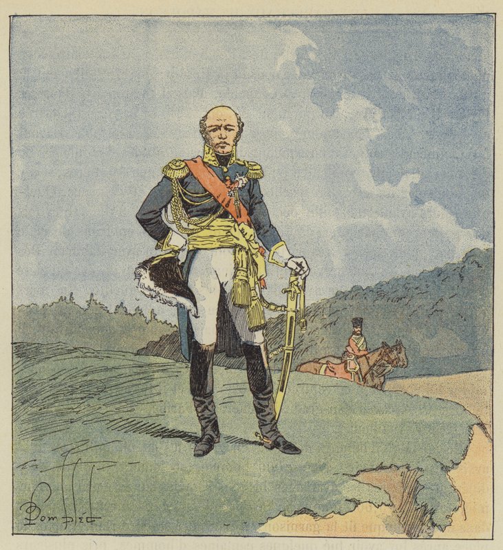 Marsalkka Davout tekijältä after Louis Charles Bombled